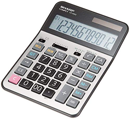 Amazon | SHARP 実務電卓 セミデスクトップタイプ ‎CS-S952-X